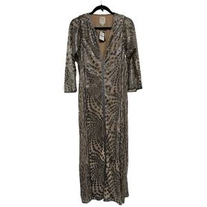 Anna Sui Shimmery Caftan Dress